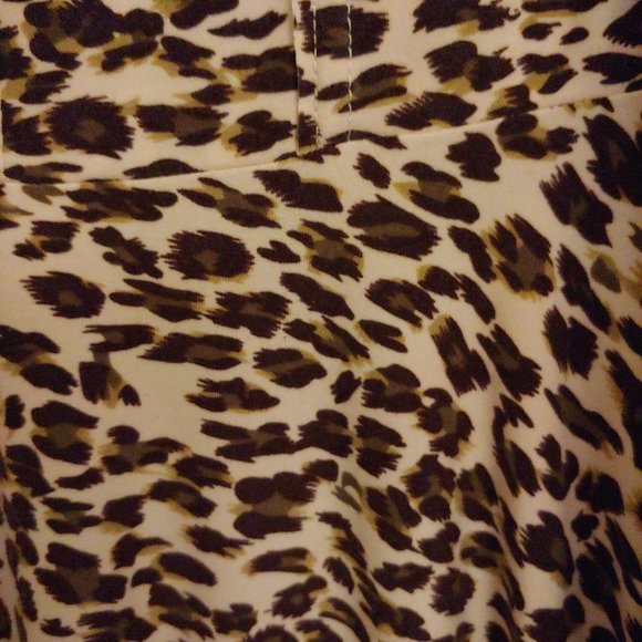 Free People Leopard  mini dress size small - Picture 4 of 10